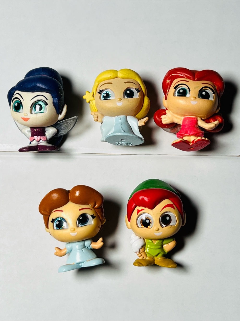 Disney Doorables 5 Figure 3 Fairies From Tinker Bell 1 Wendy And 1 Peter Pan